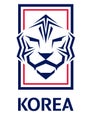 South Korea national football team logo emblem - Ã­ÆÅÃªÂ·Â¹Ã¬Â âÃ¬âÂ¬ (Taegeuk Warriors) Royalty Free Stock Photo